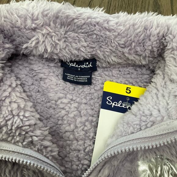Splendid Girl's Jacket Lavender Size 5 NWT - Picture 2 of 8
